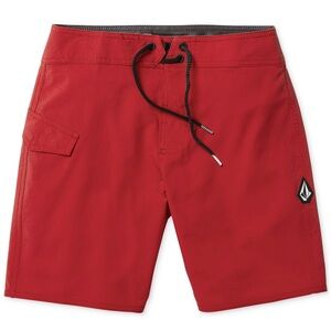 Volcom boys lido solid mod swim trunks